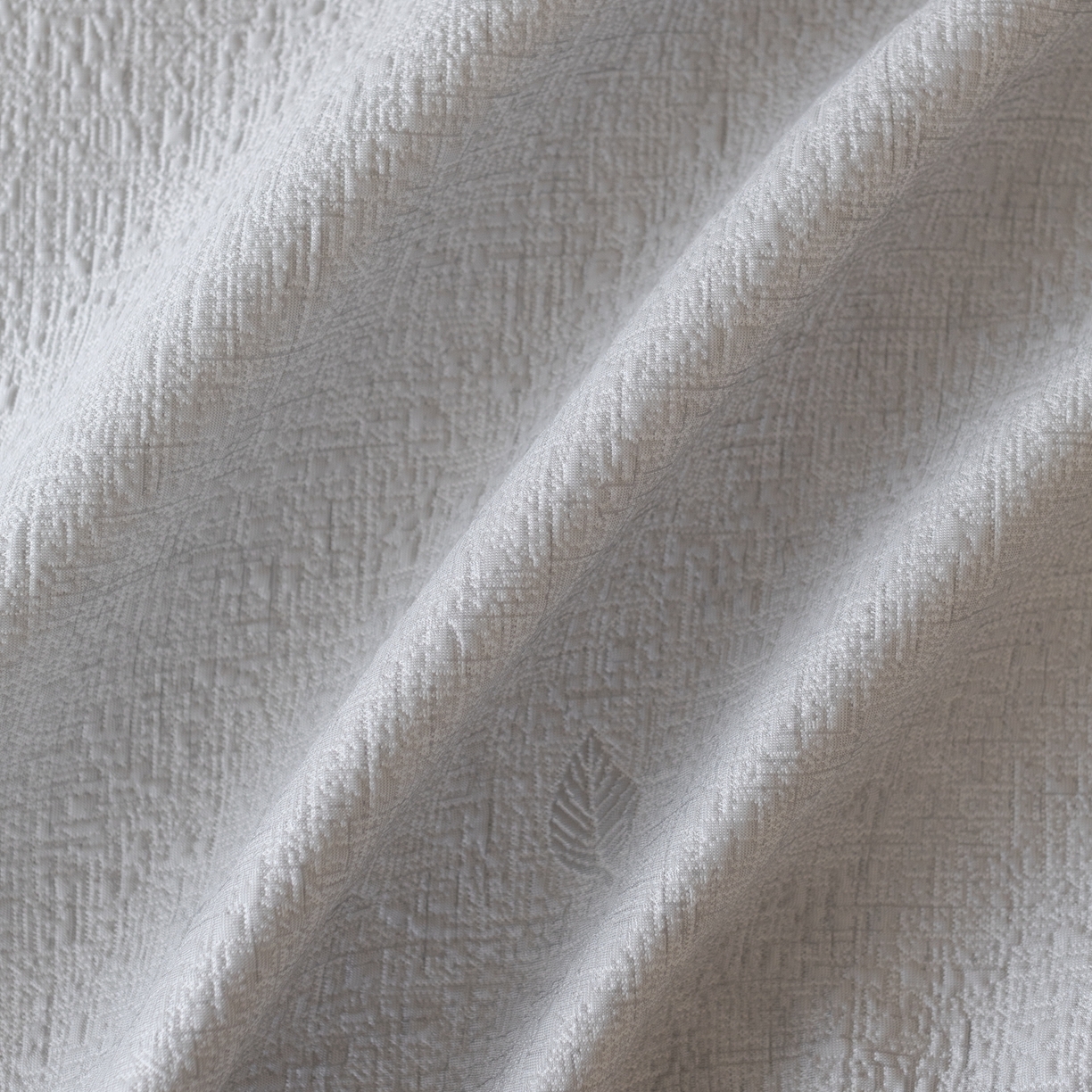 91家纺网 家纺一手货源 找家纺 云上 2026新款冷萃丝三明治凉感席凉席席子-树叶系列 树叶床笠-灰色