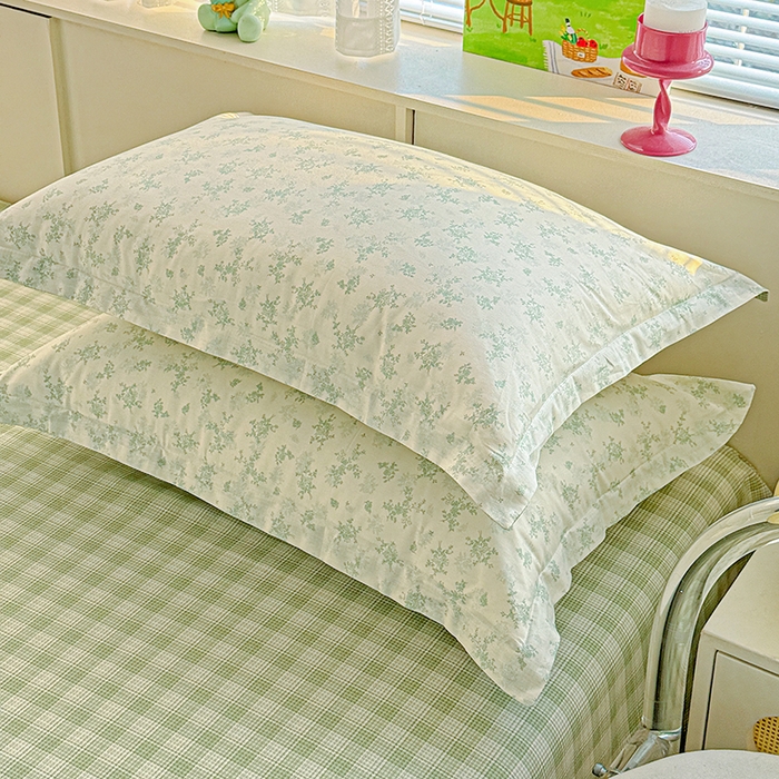 91家纺网 家纺一手货源 找家纺 依庭 2026新款12868全棉纯棉印花四件套清清文絮