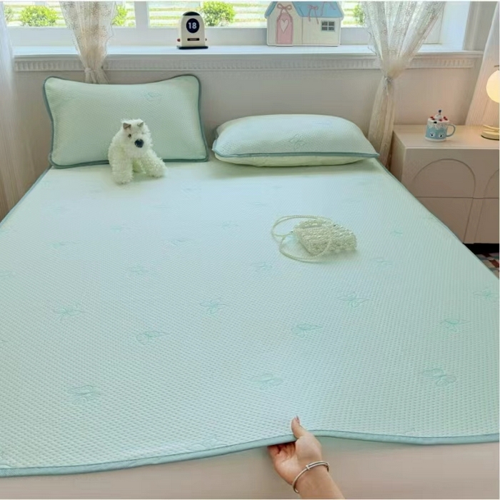 91家纺网 家纺一手货源 找家纺 （总）席匠 2026新款亲肤舒适凉感凉席席子-蝴蝶平铺款