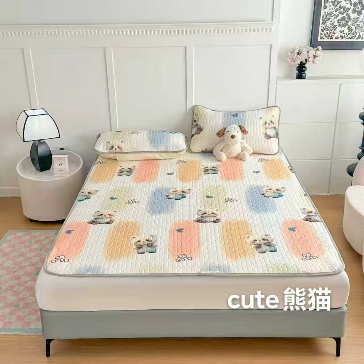 91家纺网 家纺一手货源 找家纺 （总）席匠 2026新款乳胶小包边印花凉席席子