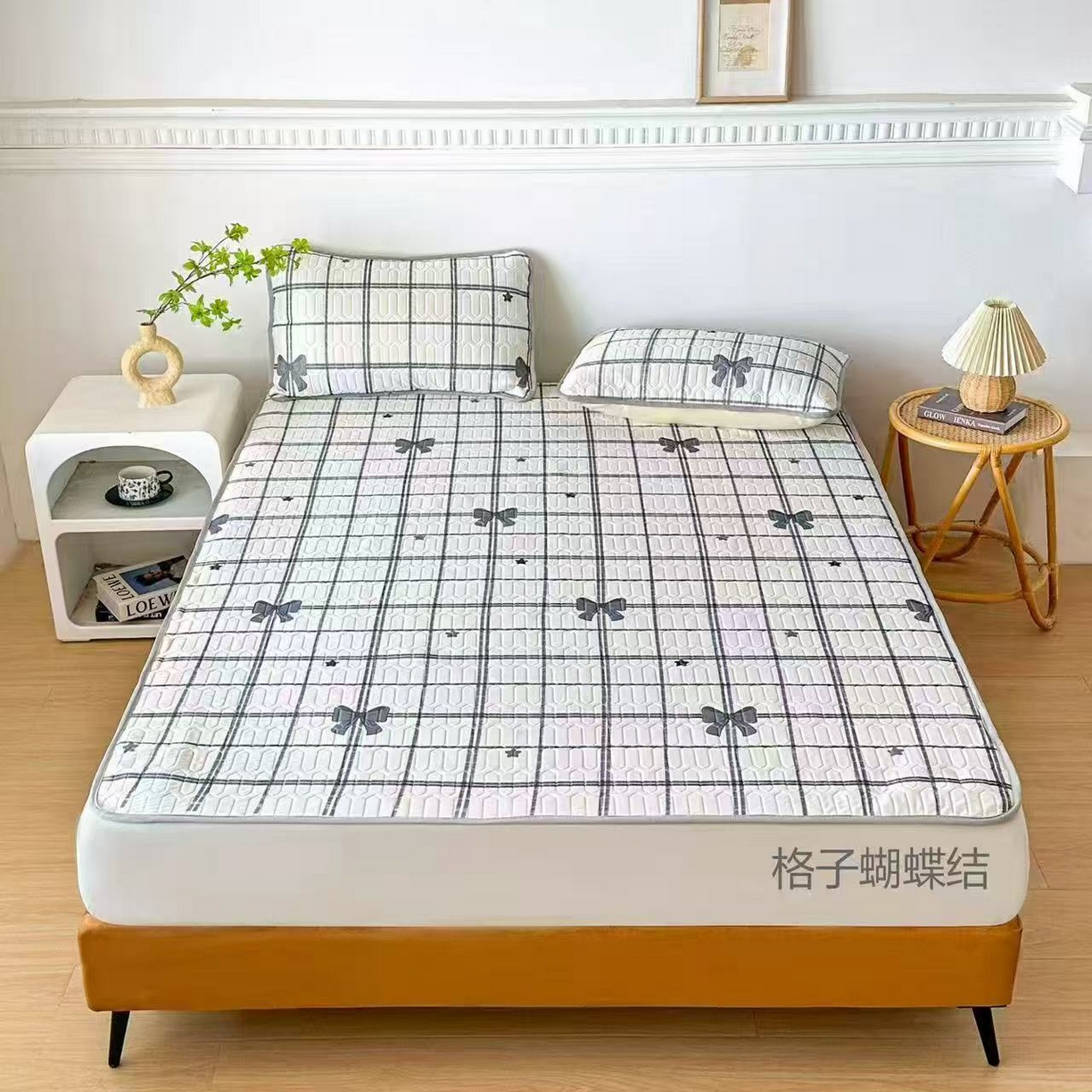 91家纺网 家纺一手货源 找家纺 （总）席匠 2026新款乳胶小包边印花凉席席子