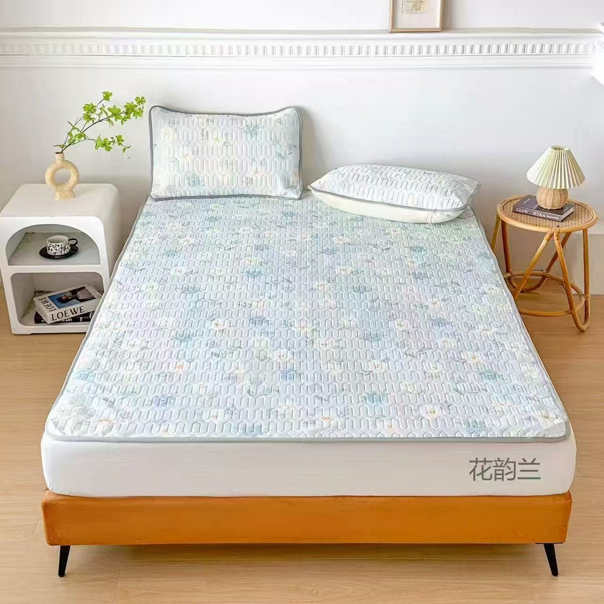 91家纺网 家纺一手货源 找家纺 （总）席匠 2026新款乳胶小包边印花凉席席子