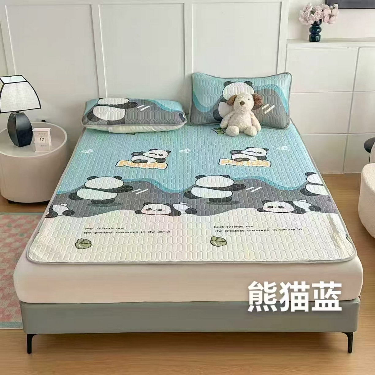 91家纺网 家纺一手货源 找家纺 （总）席匠 2026新款乳胶小包边印花凉席席子