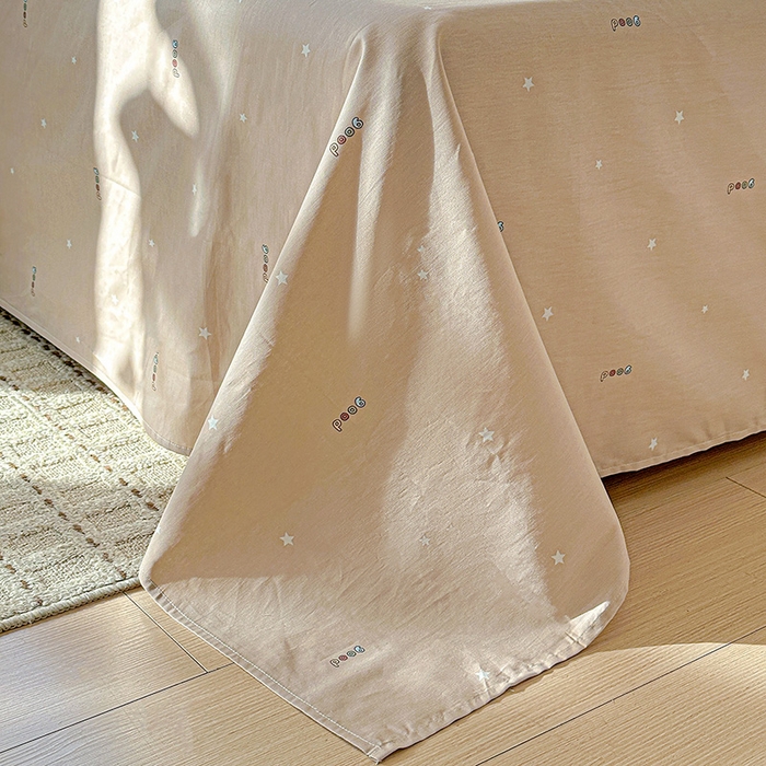 91家纺网 家纺一手货源 找家纺 依庭 2026新款12868全棉纯棉印花四件套手账日记