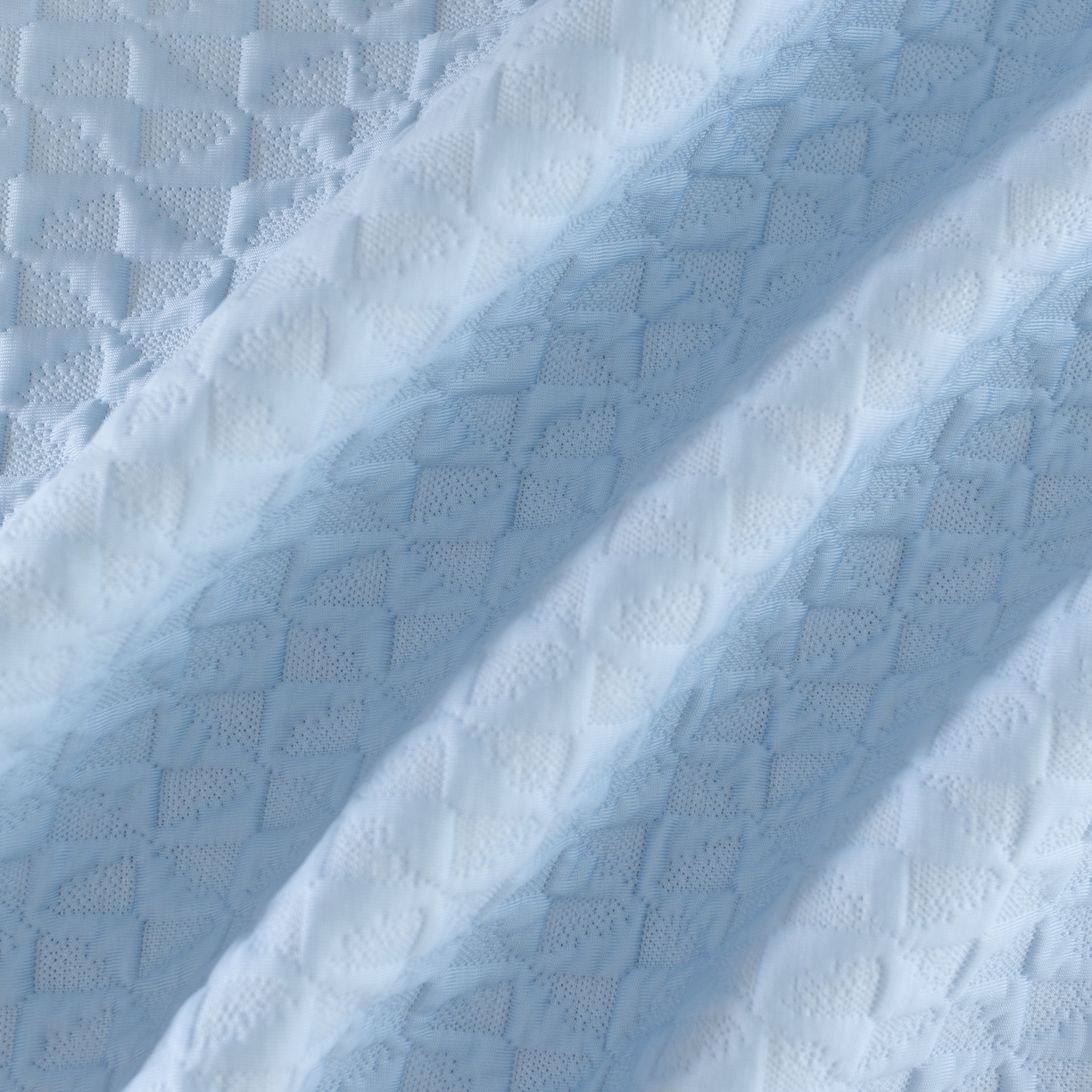 91家纺网 家纺一手货源 找家纺 （总）云上 2026新款冷萃丝三明治凉感席凉席席子-泡芙格系列