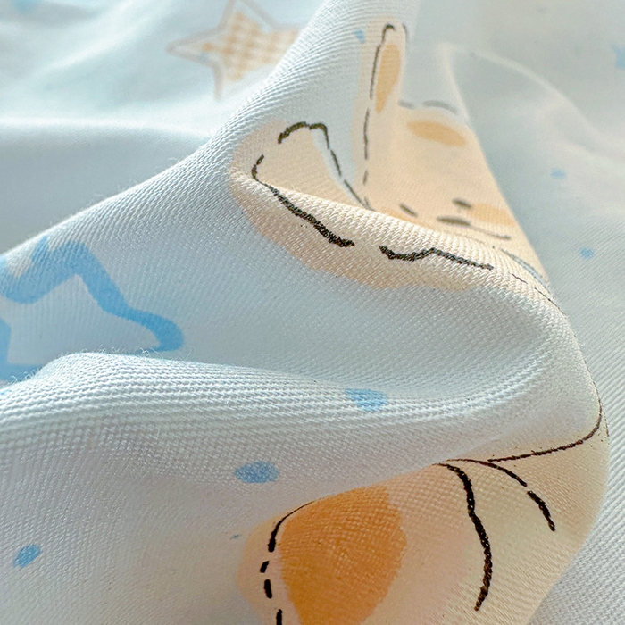 91家纺网 家纺一手货源 找家纺 依庭 2026新款12868全棉纯棉印花四件套星星童话园