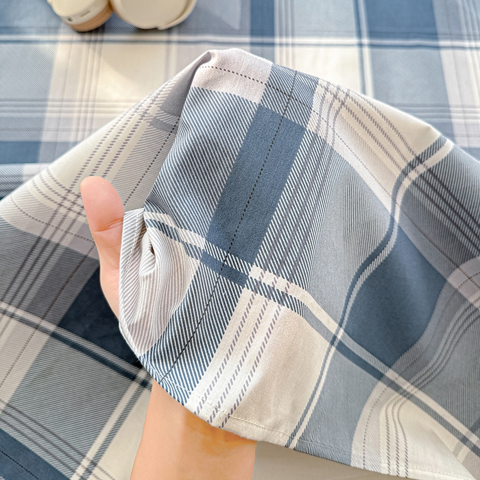 91家纺网 家纺一手货源 找家纺 依庭 2026新款12868全棉纯棉印花四件套悬浮晶阵