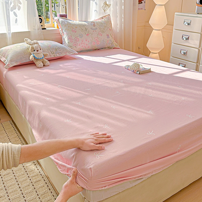 91家纺网 家纺一手货源 找家纺 （总）依庭 2026新款12868全棉纯棉印花床笠