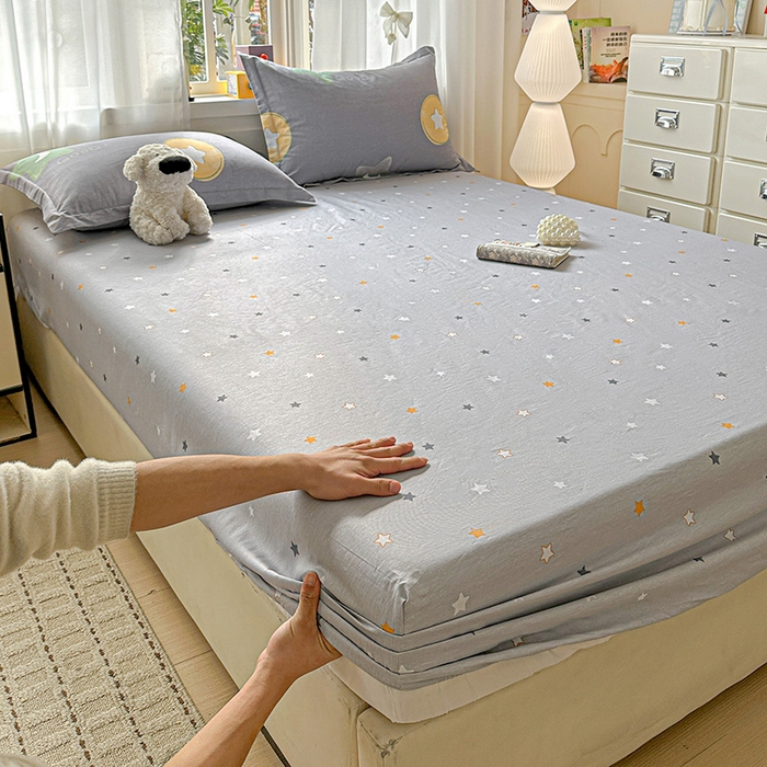 91家纺网 家纺一手货源 找家纺 （总）依庭 2026新款12868全棉纯棉印花床笠