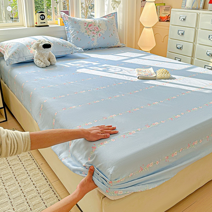 91家纺网 家纺一手货源 找家纺 （总）依庭 2026新款12868全棉纯棉印花床笠