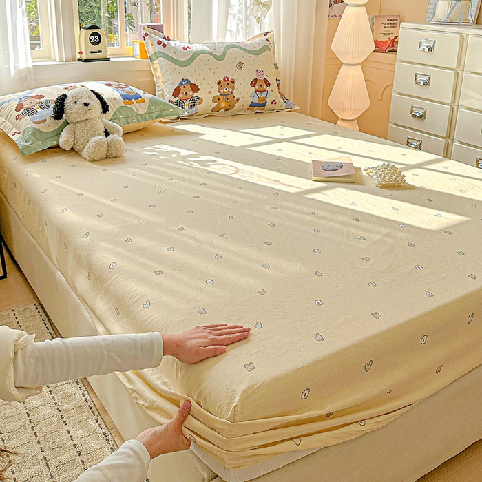 91家纺网 家纺一手货源 找家纺 （总）依庭 2026新款12868全棉纯棉印花床笠