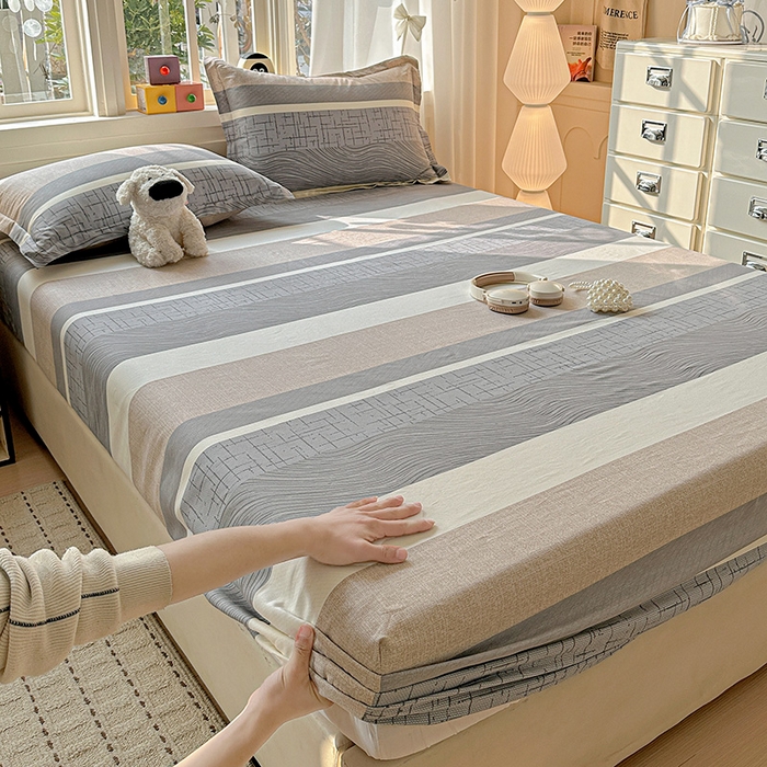 91家纺网 家纺一手货源 找家纺 （总）依庭 2026新款12868全棉纯棉印花床笠