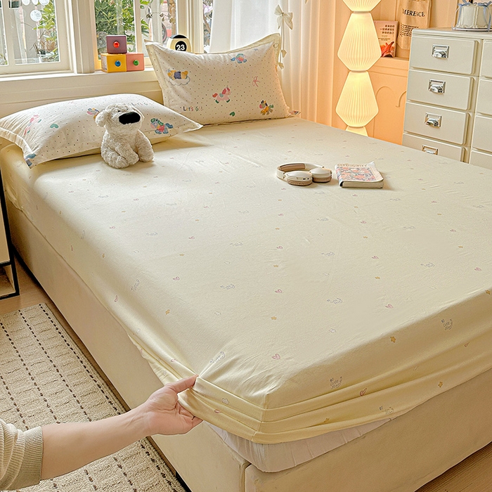 91家纺网 家纺一手货源 找家纺 （总）依庭 2026新款12868全棉纯棉印花床笠