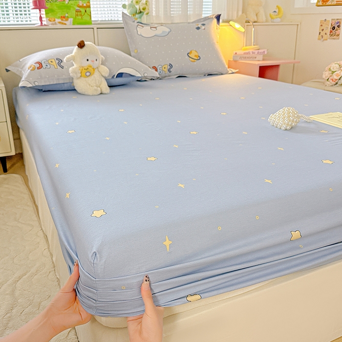 91家纺网 家纺一手货源 找家纺 （总）依庭 2026新款12868全棉纯棉印花床笠