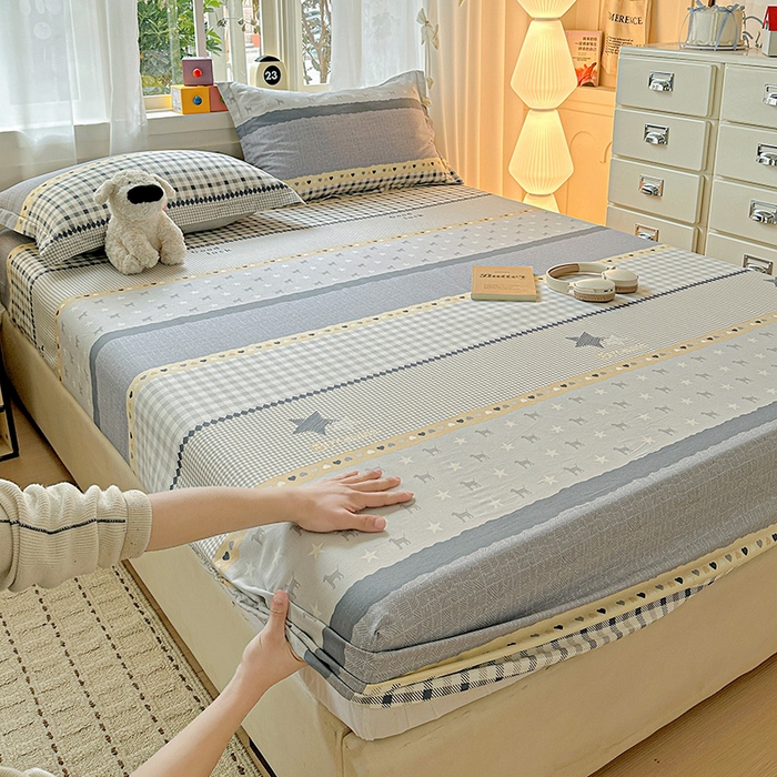 91家纺网 家纺一手货源 找家纺 （总）依庭 2026新款12868全棉纯棉印花床笠