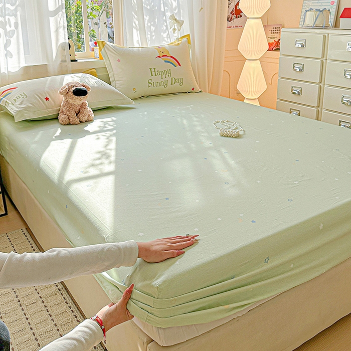 91家纺网 家纺一手货源 找家纺 （总）依庭 2026新款12868全棉纯棉印花床笠