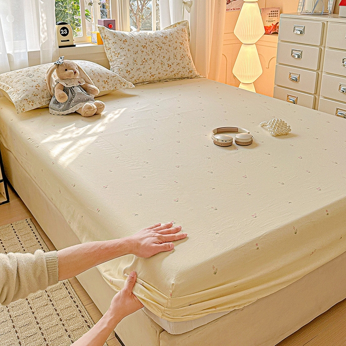 91家纺网 家纺一手货源 找家纺 （总）依庭 2026新款12868全棉纯棉印花床笠