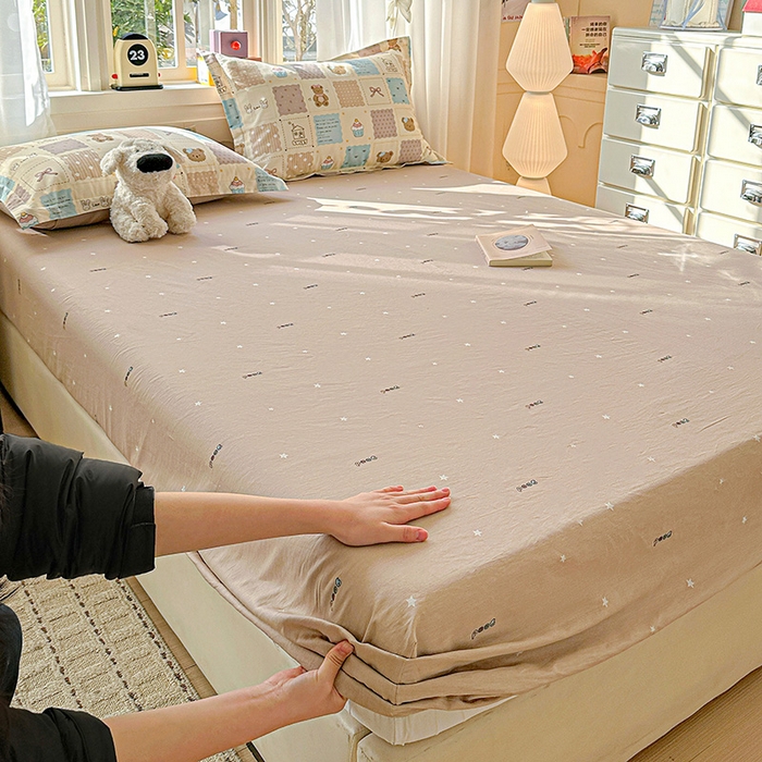 91家纺网 家纺一手货源 找家纺 （总）依庭 2026新款12868全棉纯棉印花床笠