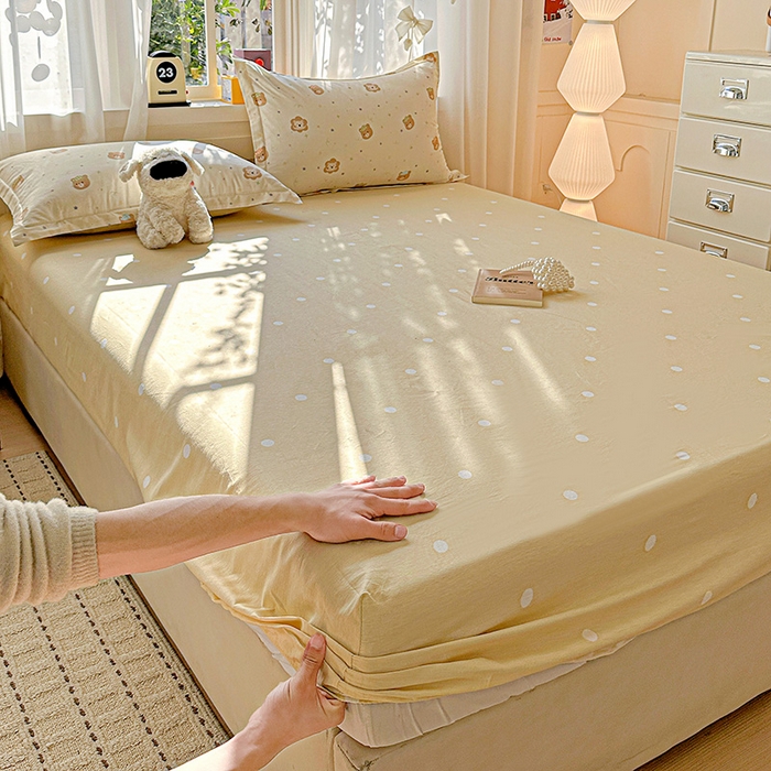 91家纺网 家纺一手货源 找家纺 （总）依庭 2026新款12868全棉纯棉印花床笠