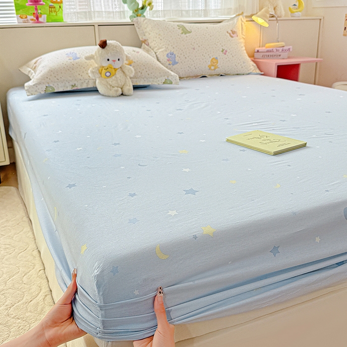 91家纺网 家纺一手货源 找家纺 （总）依庭 2026新款12868全棉纯棉印花床笠