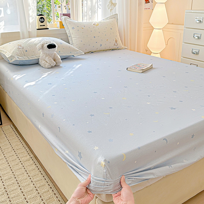 91家纺网 家纺一手货源 找家纺 （总）依庭 2026新款12868全棉纯棉印花床笠