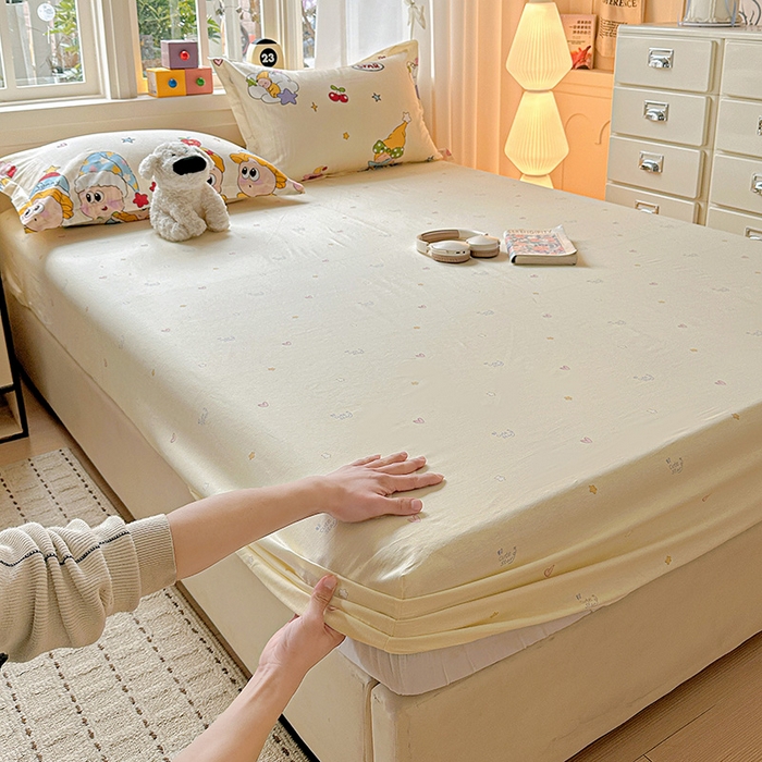 91家纺网 家纺一手货源 找家纺 （总）依庭 2026新款12868全棉纯棉印花床笠