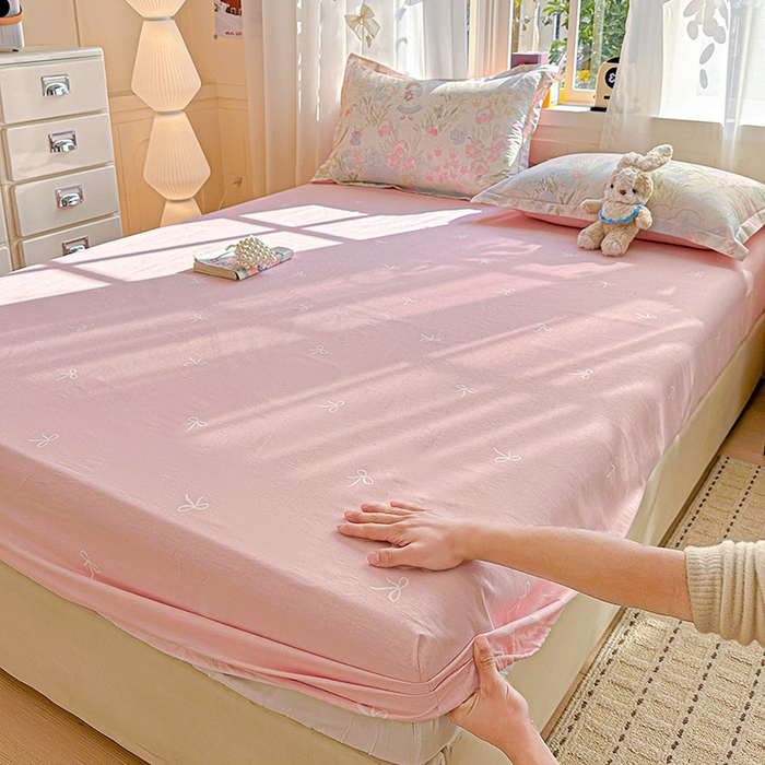 91家纺网 家纺一手货源 找家纺 （总）依庭 2026新款12868全棉纯棉印花床笠