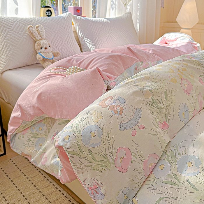 91家纺网 家纺一手货源 找家纺 （总）依庭 2026新款12868全棉纯棉印花被套