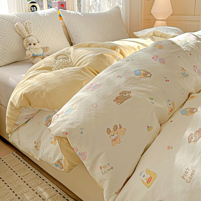 91家纺网 家纺一手货源 找家纺 （总）依庭 2026新款12868全棉纯棉印花被套