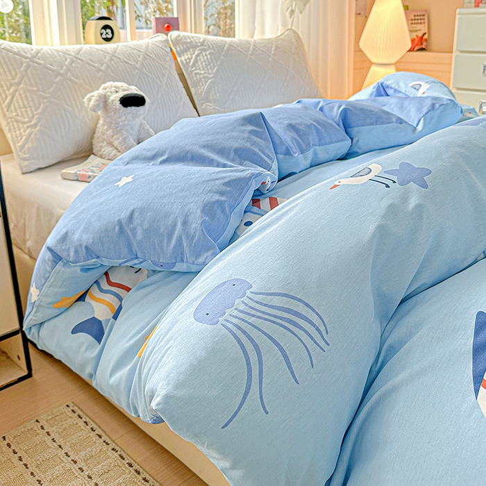 91家纺网 家纺一手货源 找家纺 （总）依庭 2026新款12868全棉纯棉印花被套