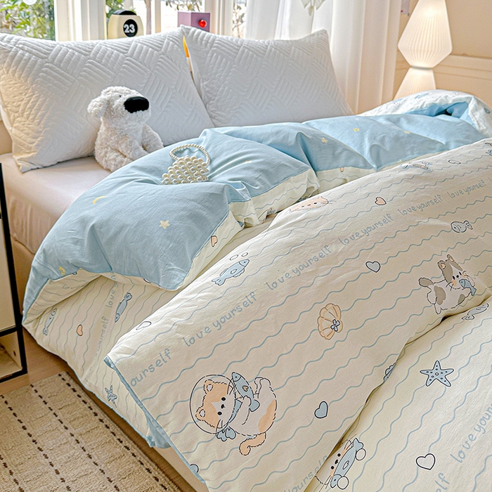 91家纺网 家纺一手货源 找家纺 （总）依庭 2026新款12868全棉纯棉印花被套