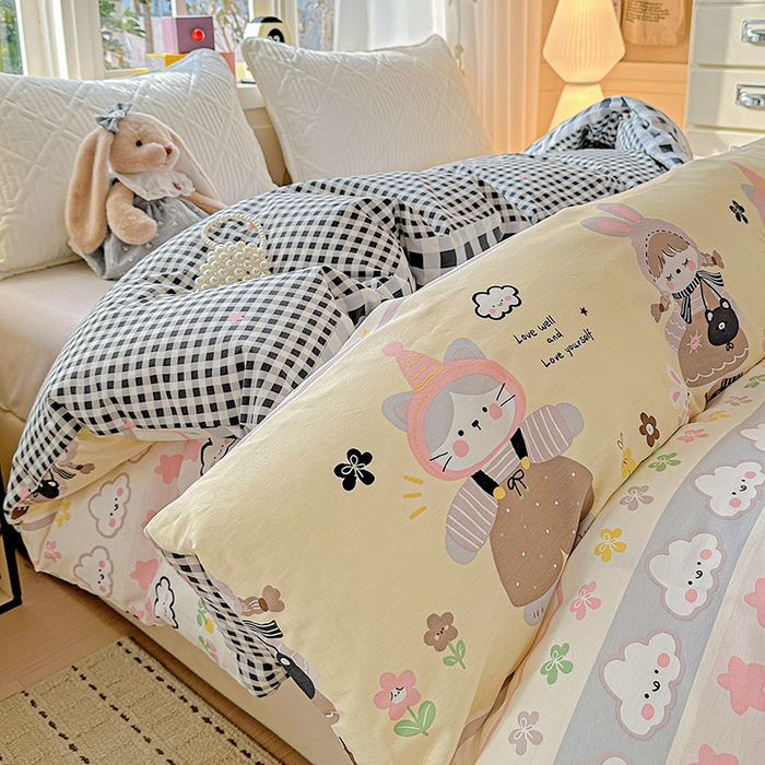 91家纺网 家纺一手货源 找家纺 （总）依庭 2026新款12868全棉纯棉印花被套