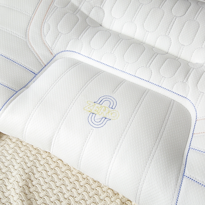 91家纺网 家纺一手货源 找家纺 圣靓家纺 2026新款零压深睡护颈枕枕头枕芯 零压深睡枕-白色中枕【一对装】