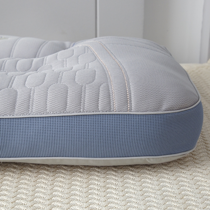 91家纺网 家纺一手货源 找家纺 圣靓家纺 2026新款零压深睡护颈枕枕头枕芯 零压深睡枕-灰色高枕【单只装】