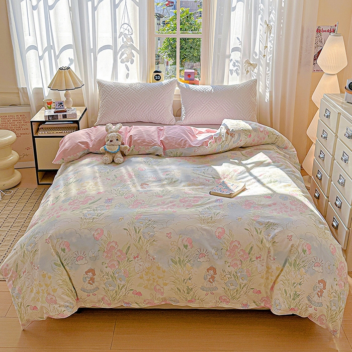 91家纺网 家纺一手货源 找家纺 （总）依庭 2026新款12868全棉纯棉印花被套