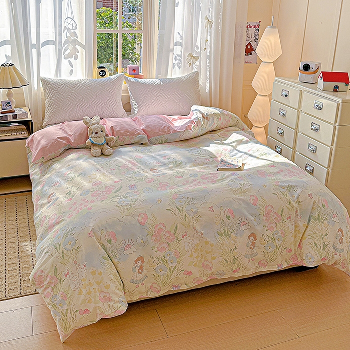 91家纺网 家纺一手货源 找家纺 （总）依庭 2026新款12868全棉纯棉印花被套