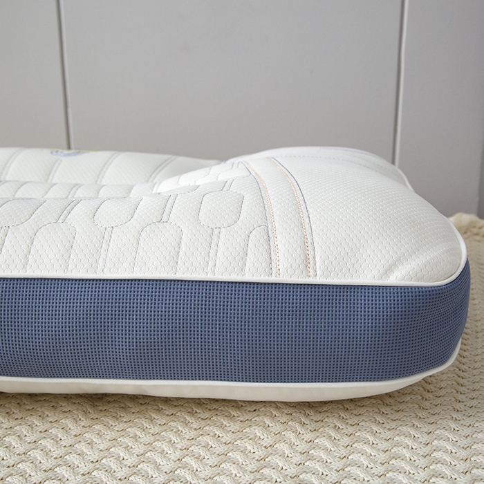 91家纺网 家纺一手货源 找家纺 圣楚家纺 2026新款零压深睡护颈枕枕头枕芯 零压深睡枕-白色中枕【单只装】