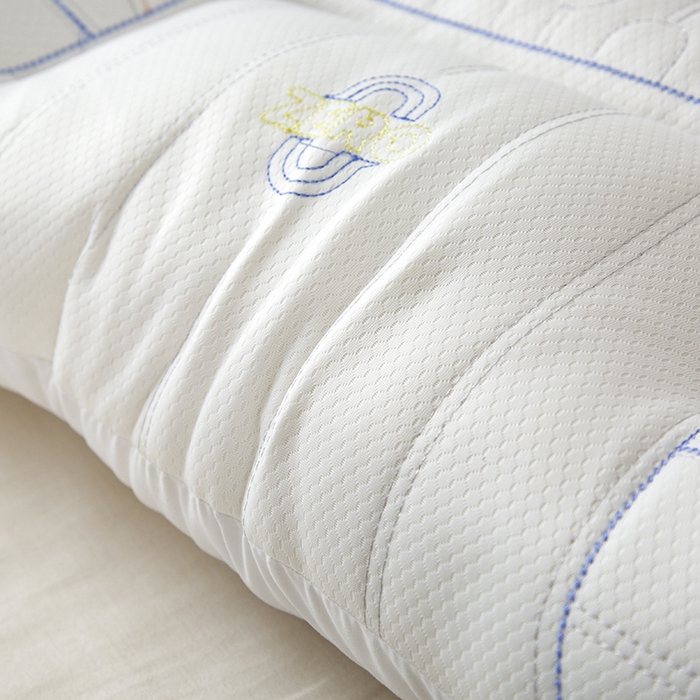 91家纺网 家纺一手货源 找家纺 圣楚家纺 2026新款零压深睡护颈枕枕头枕芯 零压深睡枕-白色高枕【单只装】