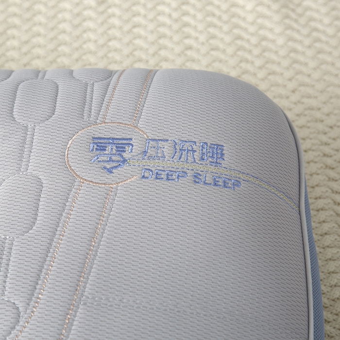 91家纺网 家纺一手货源 找家纺 圣楚家纺 2026新款零压深睡护颈枕枕头枕芯 零压深睡枕-灰色中枕【一对装】