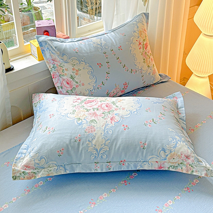 91家纺网 家纺一手货源 找家纺 （总）依庭 2026新款12868全棉纯棉印花枕套