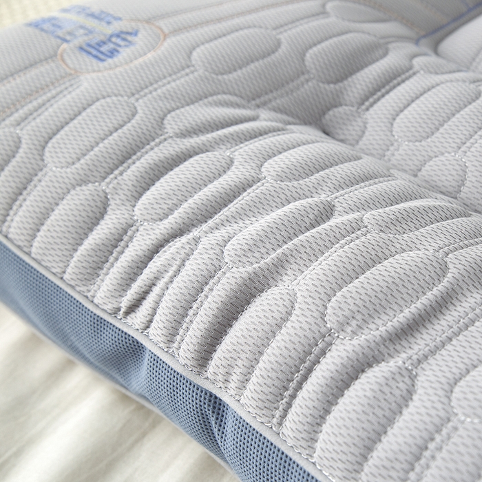 91家纺网 家纺一手货源 找家纺 圣楚家纺 2026新款零压深睡护颈枕枕头枕芯 零压深睡枕-灰色高枕【一对装】