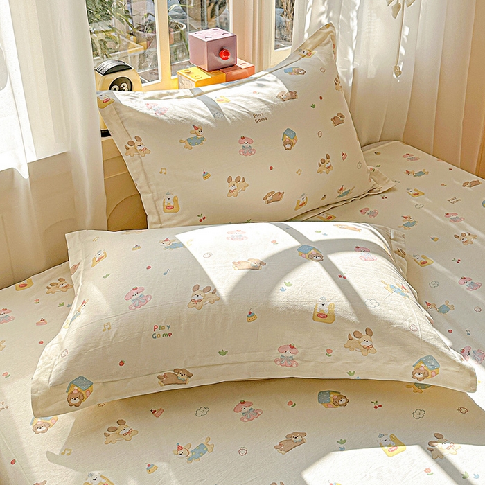 91家纺网 家纺一手货源 找家纺 （总）依庭 2026新款12868全棉纯棉印花枕套