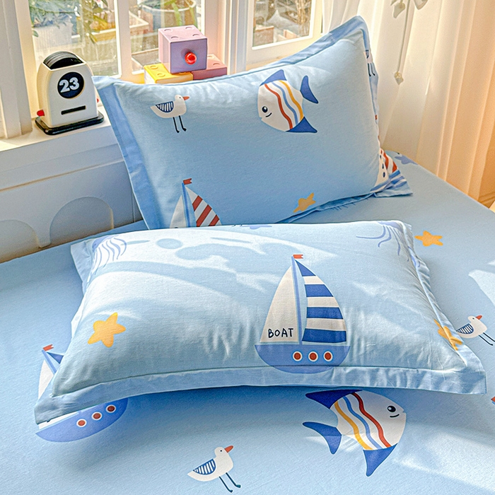 91家纺网 家纺一手货源 找家纺 （总）依庭 2026新款12868全棉纯棉印花枕套