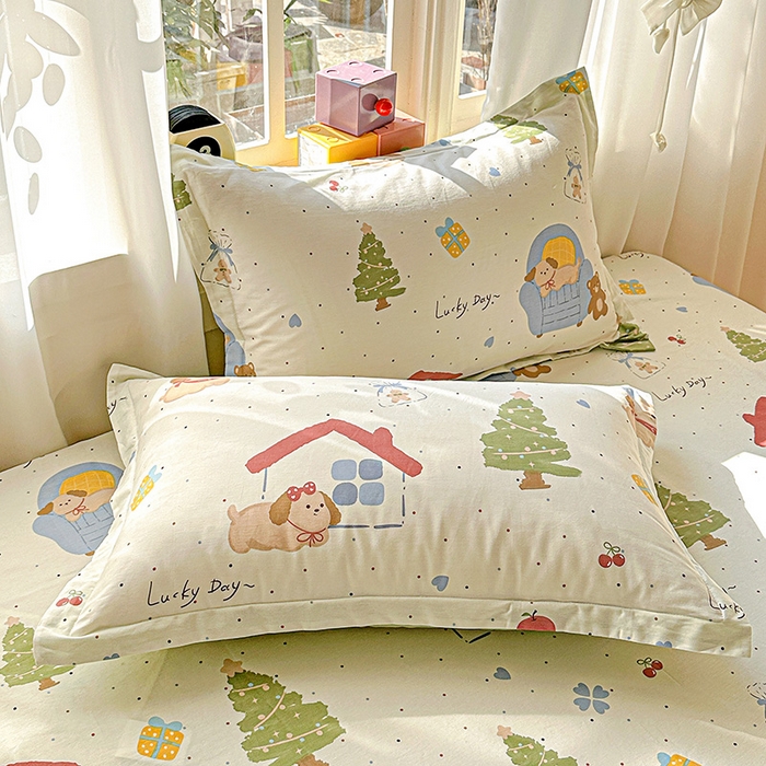 91家纺网 家纺一手货源 找家纺 （总）依庭 2026新款12868全棉纯棉印花枕套