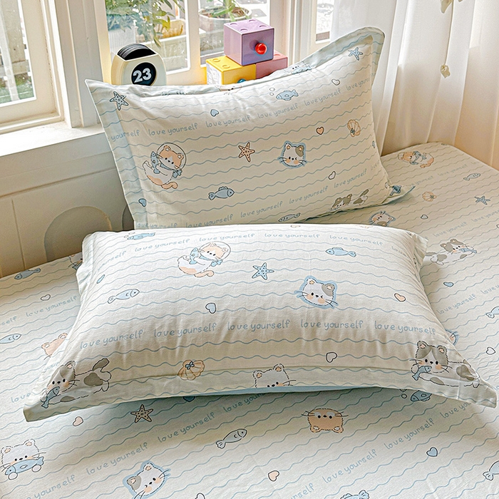 91家纺网 家纺一手货源 找家纺 （总）依庭 2026新款12868全棉纯棉印花枕套