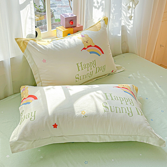 91家纺网 家纺一手货源 找家纺 （总）依庭 2026新款12868全棉纯棉印花枕套