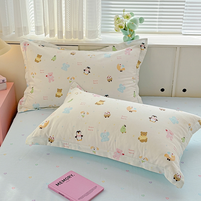 91家纺网 家纺一手货源 找家纺 （总）依庭 2026新款12868全棉纯棉印花枕套