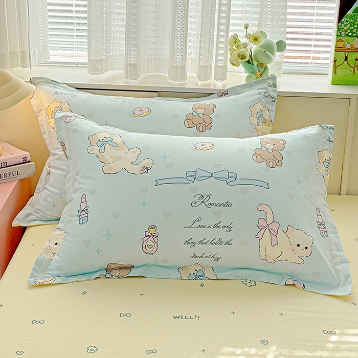 91家纺网 家纺一手货源 找家纺 （总）依庭 2026新款12868全棉纯棉印花枕套