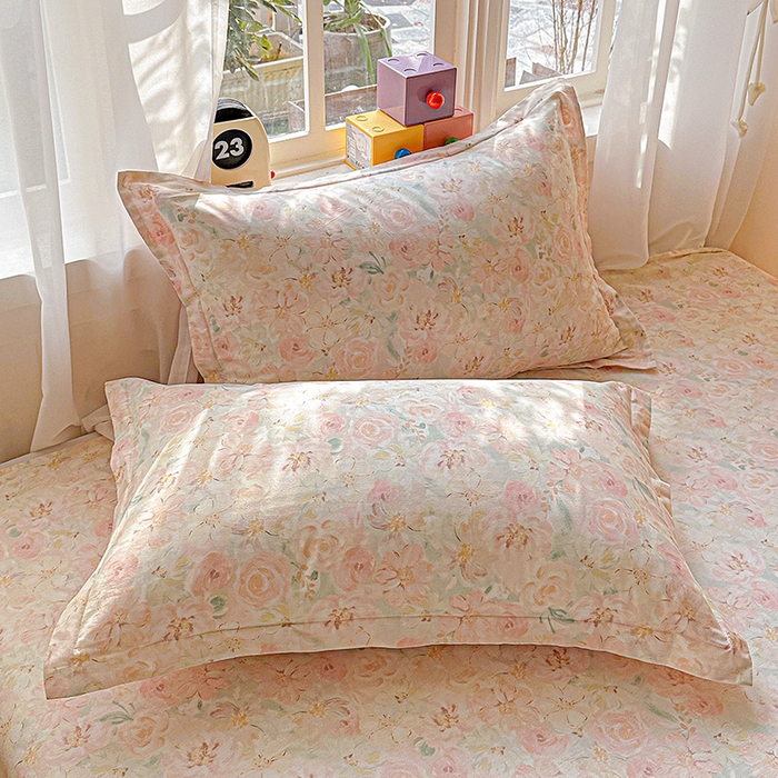 91家纺网 家纺一手货源 找家纺 （总）依庭 2026新款12868全棉纯棉印花枕套