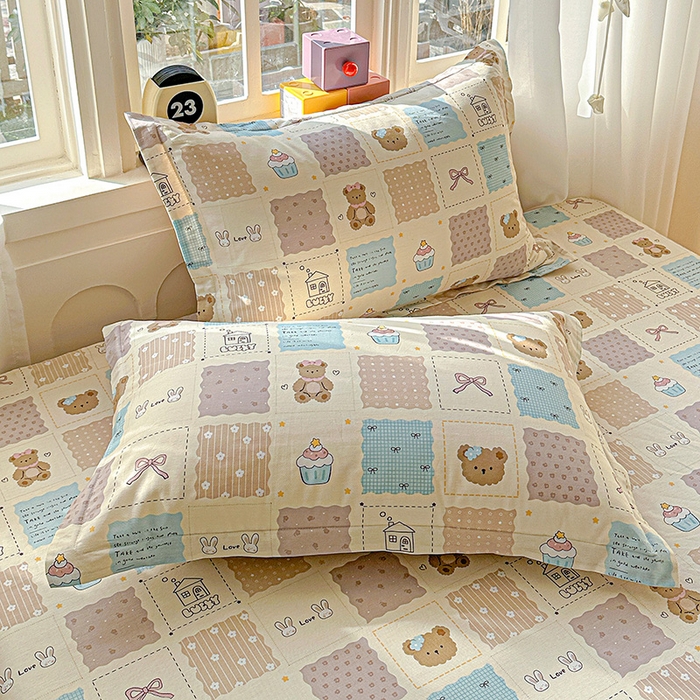 91家纺网 家纺一手货源 找家纺 （总）依庭 2026新款12868全棉纯棉印花枕套